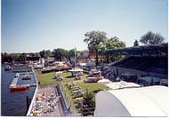 An der Regattastrecke Berlin-Grünau finden seit 70 Jahren nationale und internationale Wettbewerbe der Wassersportler statt.