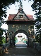Bridge to Abbeys Island in the Spree