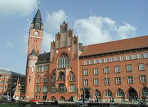 Das Rathaus von Berlin Köpenick in der Altstadt